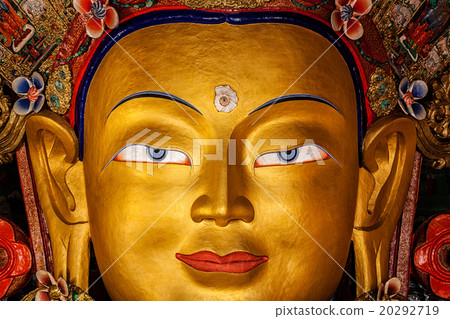 Maitreya Buddha in Thiksey Gompa 20292719