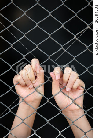 hand in jail. 20294232