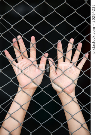 hand in jail. hand in jail. 20294233