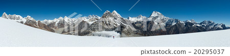 Panorama of Himalayas view, Mera Peak high camp 20295037