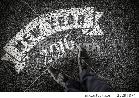 Composite image of businessman standing isolated on white background 20297874