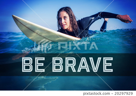 Composite image of motivational new years message 20297929