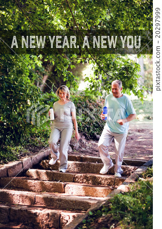 Composite image of motivational new years message 20297999