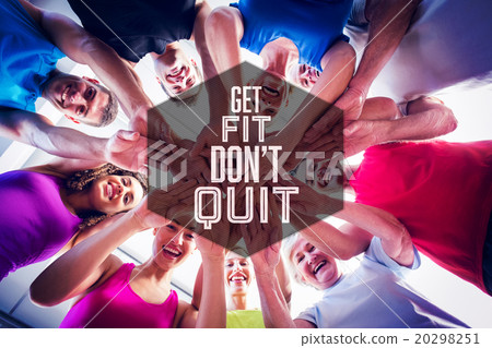 Composite image of motivational new years message 20298251