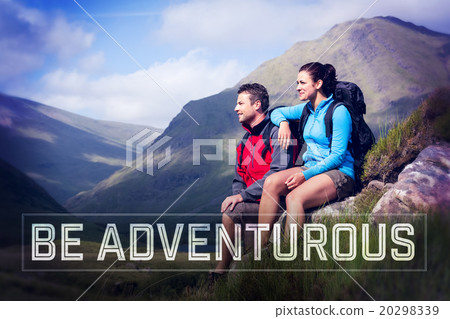 Composite image of motivational new years message 20298339