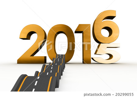 Composite image of bumpy road Composite image of bumpy road 20299055