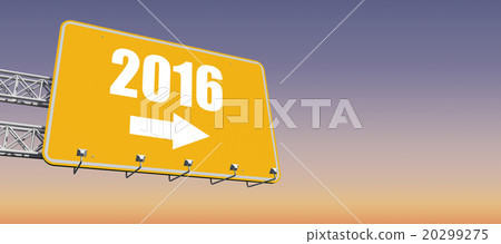 Composite image of yellow billboard 20299275