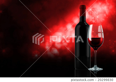 Composite image of red wine Composite image of red wine 20299830