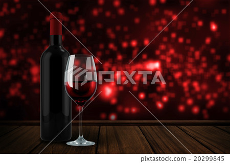 Composite image of red wine 20299845