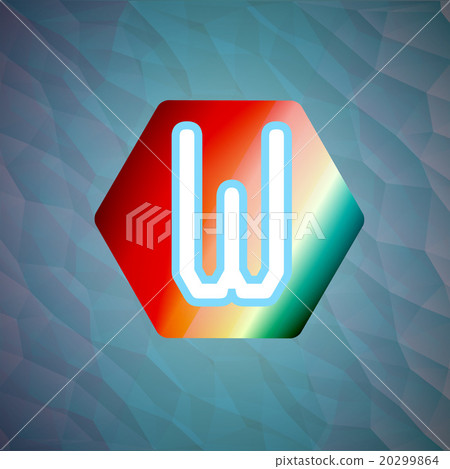 Letter W logo icon design template elements 20299864