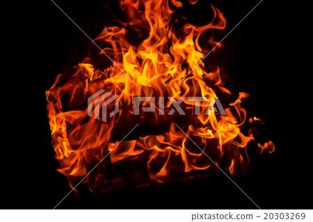 Burning fire flame 20303269