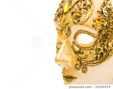 carnival mask isolated 20304454