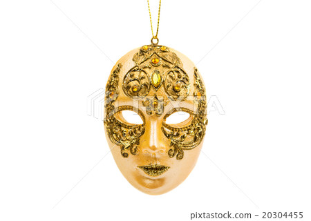 carnival mask isolated 20304455
