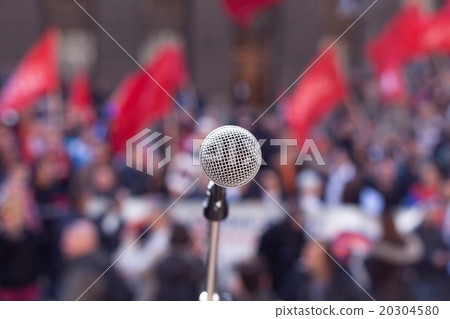 Public demonstration. Protest. 20304580