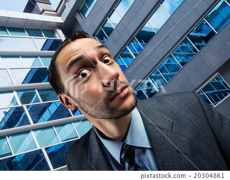 Surprised businessman  20304861