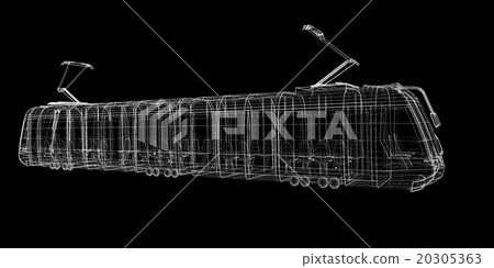 tram, streetcar tram, streetcar 20305363