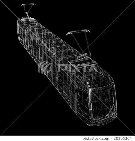 tram, streetcar tram, streetcar 20305364