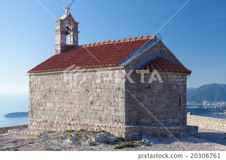 Saint Sava Church on Island Of Sveti Stefan 20306761