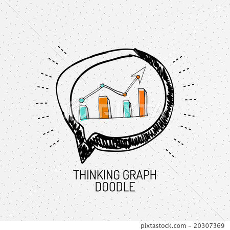 Vector multicolored hand-drawn doodles, icon Vector multicolored hand-drawn doodles, icon 20307369