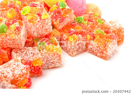 Turkish sweet delights in coconut shavings 20307442