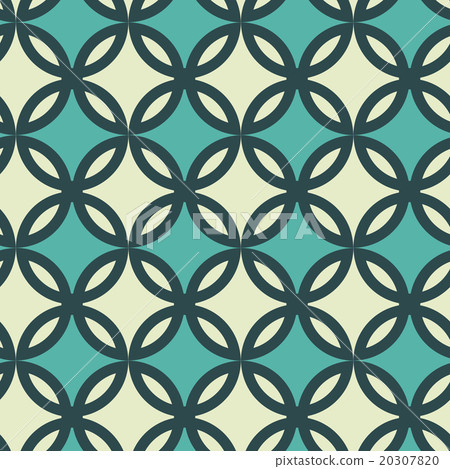 geometry vector pattern. circle seamless ornament - Stock Illustration ...