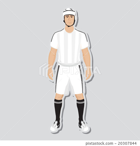 vector rugby player 20307844