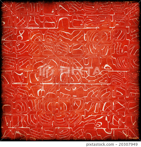 Red abstract cube shape pattern.Background Red abstract cube shape pattern.Background 20307949