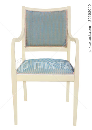 Retro style chair isolated on white. Retro style chair isolated on white. 20308040