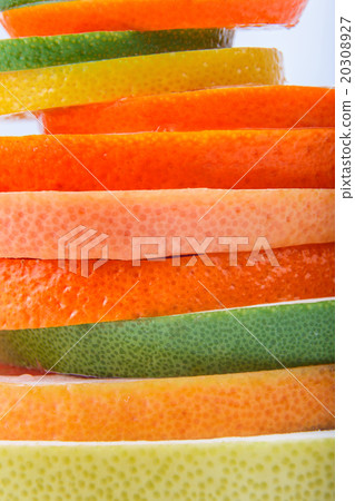 Sliced citrus: oranges, lemons, limes, grapefruits Sliced citrus: oranges, lemons, limes, grapefruits 20308927