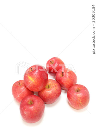 紅色蘋果和白色背景 20309184