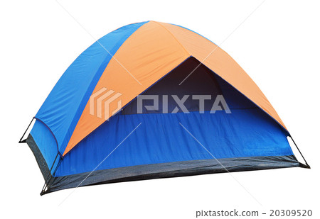 blue Tent isolated 20309520