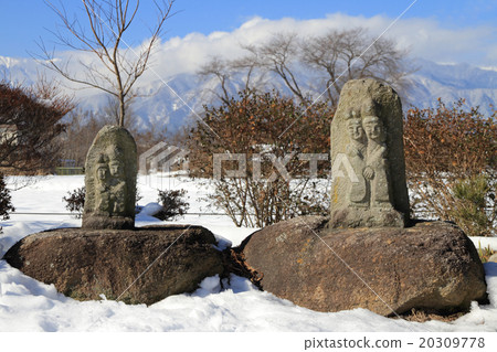 Azumino in winter When it is light blue Daigo Azumino in winter When it is light blue Daigo 20309778