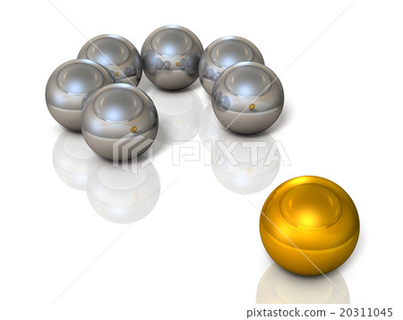 Abstract 3DCG illustration showing withdrawal 20311045
