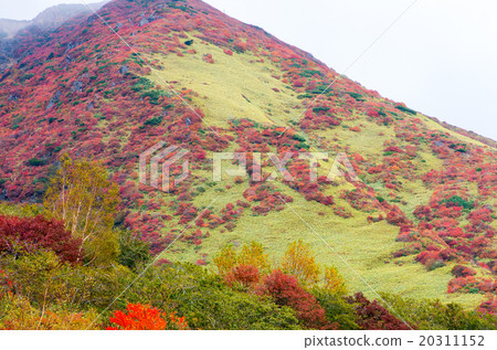 Viewing Asahigadake At Nasu Mountain Climbing Stock Photo