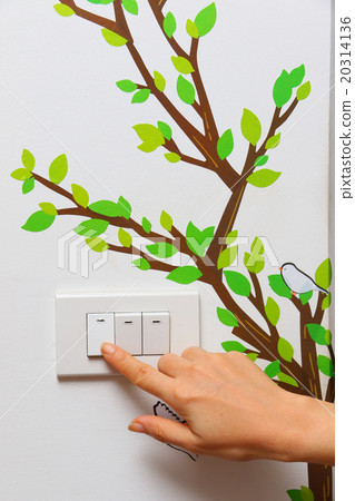 finger push electric switch 20314136