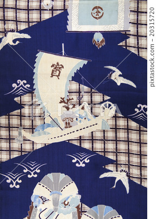 日本模式絲綢紡織染色圖案舊織物圖案寶石 日本模式絲綢紡織染色圖案舊織物圖案寶石 20315720