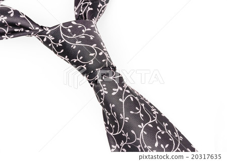 tie with a floral pattern knotted Prince Albert tie with a floral pattern knotted Prince Albert 20317635