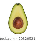 Fresh Avocado With Clipping Path 20320521