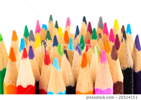 Colour pencils isolated on white 20324151