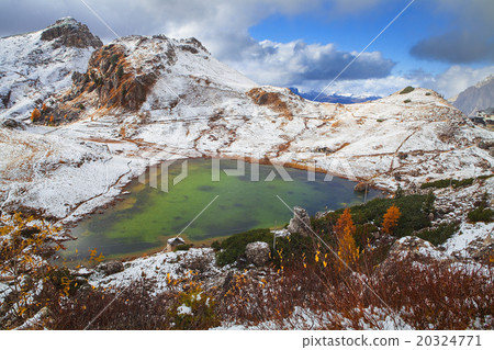 Valporola lake, Dolomites 20324771