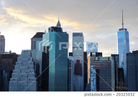 New York City Manhattan skyline New York City Manhattan skyline 20325032