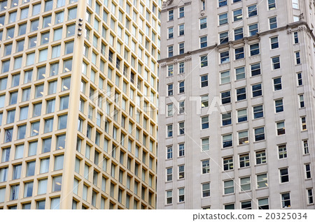 Wall of Chicago skyscrapers 20325034