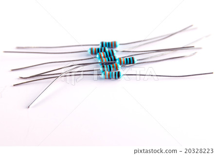 Gruop of resistors. Gruop of resistors. 20328223
