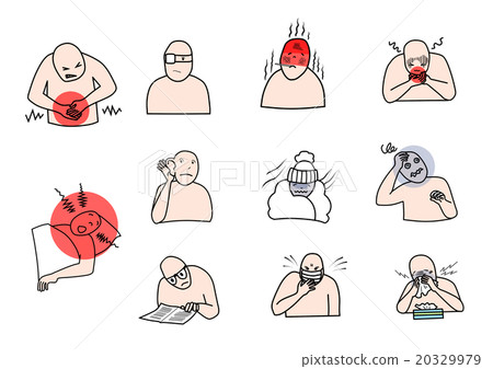 Symptoms of disease Colored 20329979