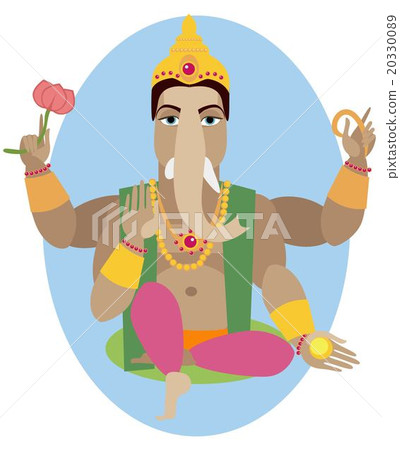 illustration of statue  Lord Ganesha   20330089