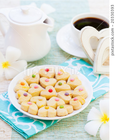 Romantic breakfast concept Cup of coffee 20330393