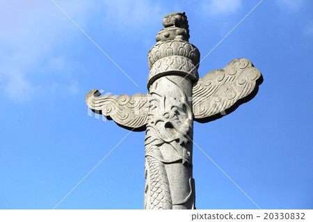 oriental pillar at Wun Chuen temple, Hong Kong 20330832