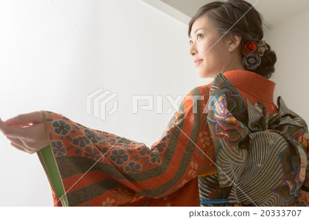 kimono, furisode, person 20333707