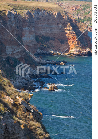 view on cape Kaliakra in Bulgarian seaside view on cape Kaliakra in Bulgarian seaside 20333932