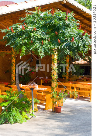 Outdoor restaurant, Bulgaria Outdoor restaurant, Bulgaria 20334523